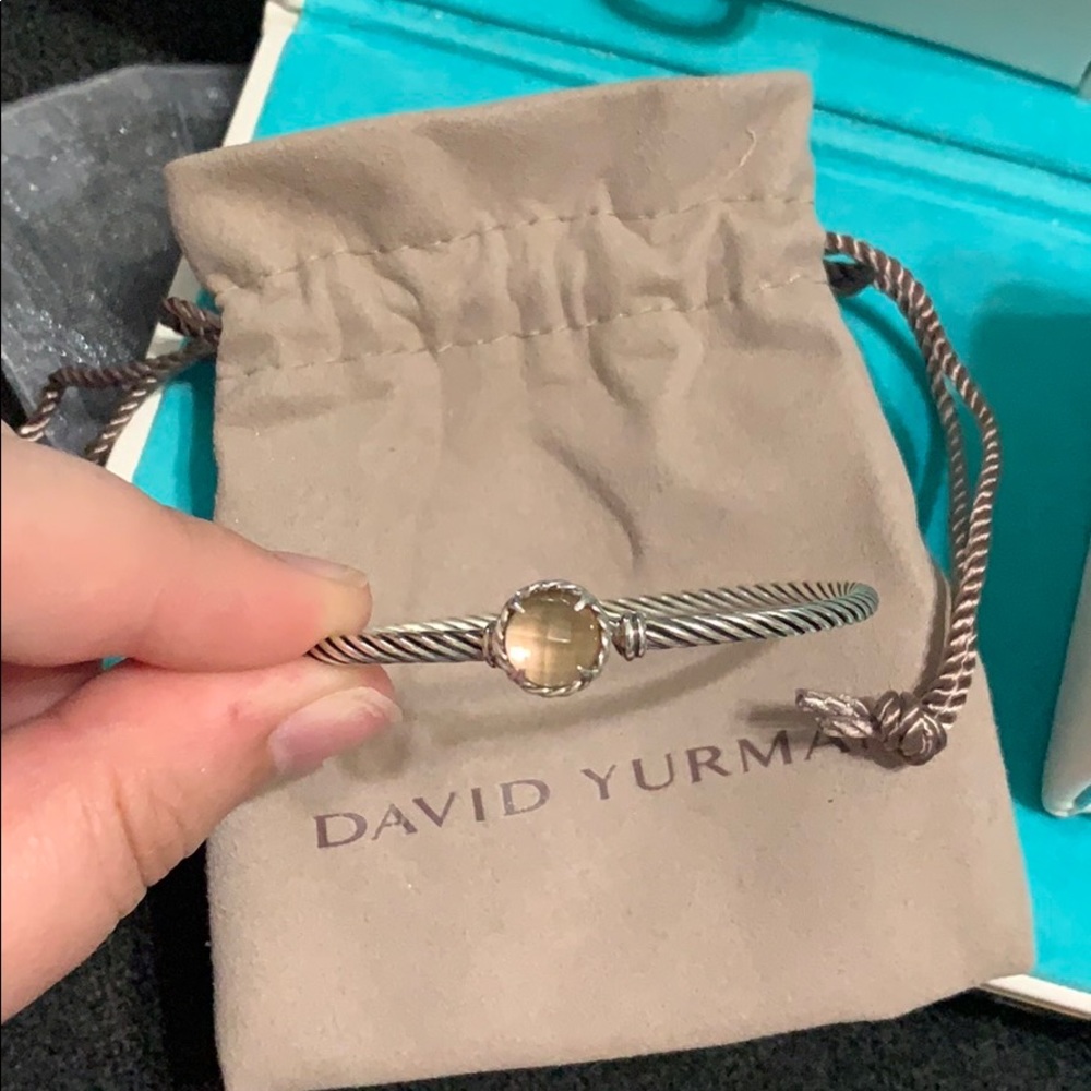 David Yurman chatelaine morganite Bracelet